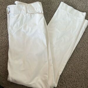 Piazza Sempione White Wide Ankle Pants, lightly used